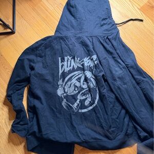 Exclusive Blink 182 touring hoodie!